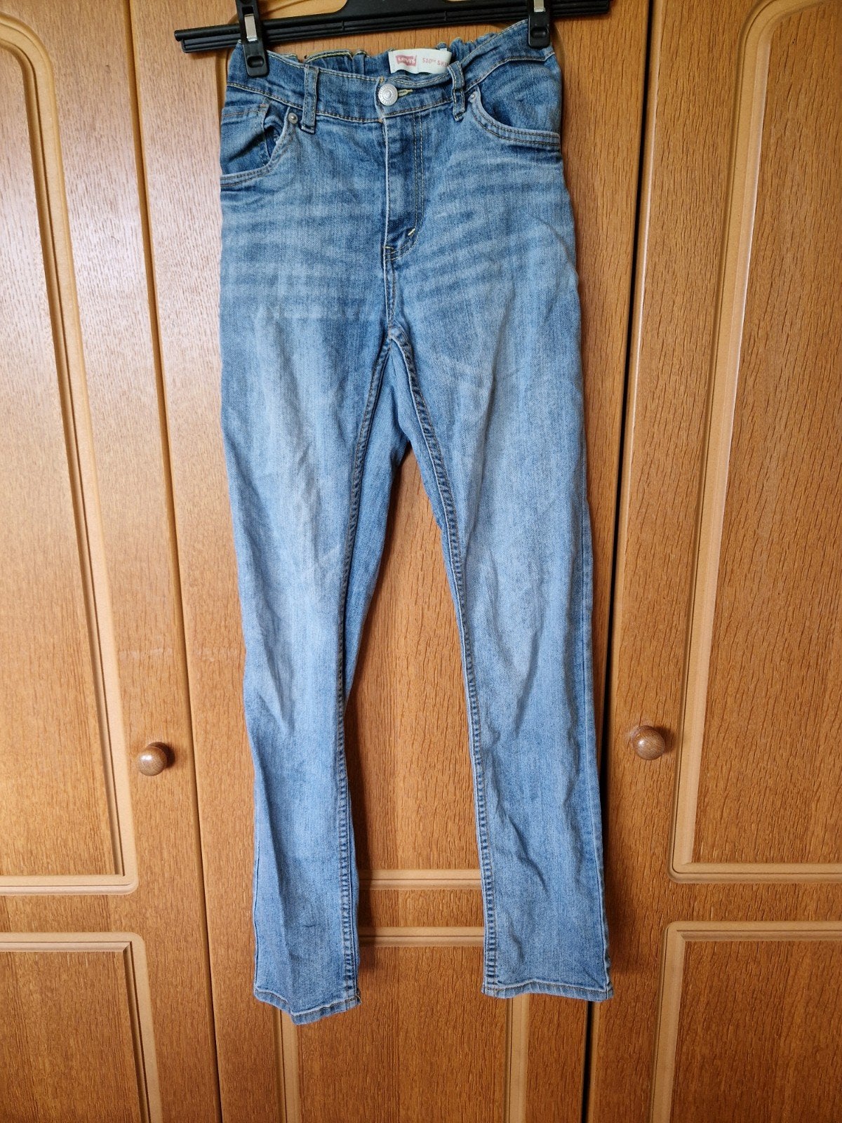 Levi's 510 Skinny Jeans - Maat 176 CM (16A), Broek, Gebruikt, Ophalen of Verzenden, Levi's