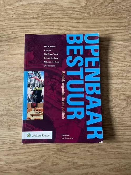 Openbaar Bestuur - Beleid, organisatie en politiek, Ophalen of Verzenden, Gamma, Nieuw, WO