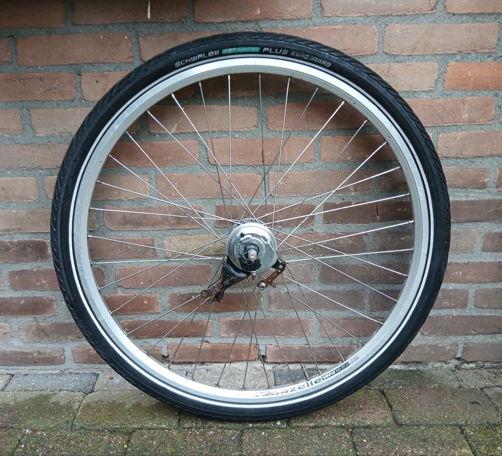 Shimano Nexus 28 inch achterwiel 3 speed Rollerbrake, Wiel, Gebruikt, Stadsfiets, Ophalen of Verzenden