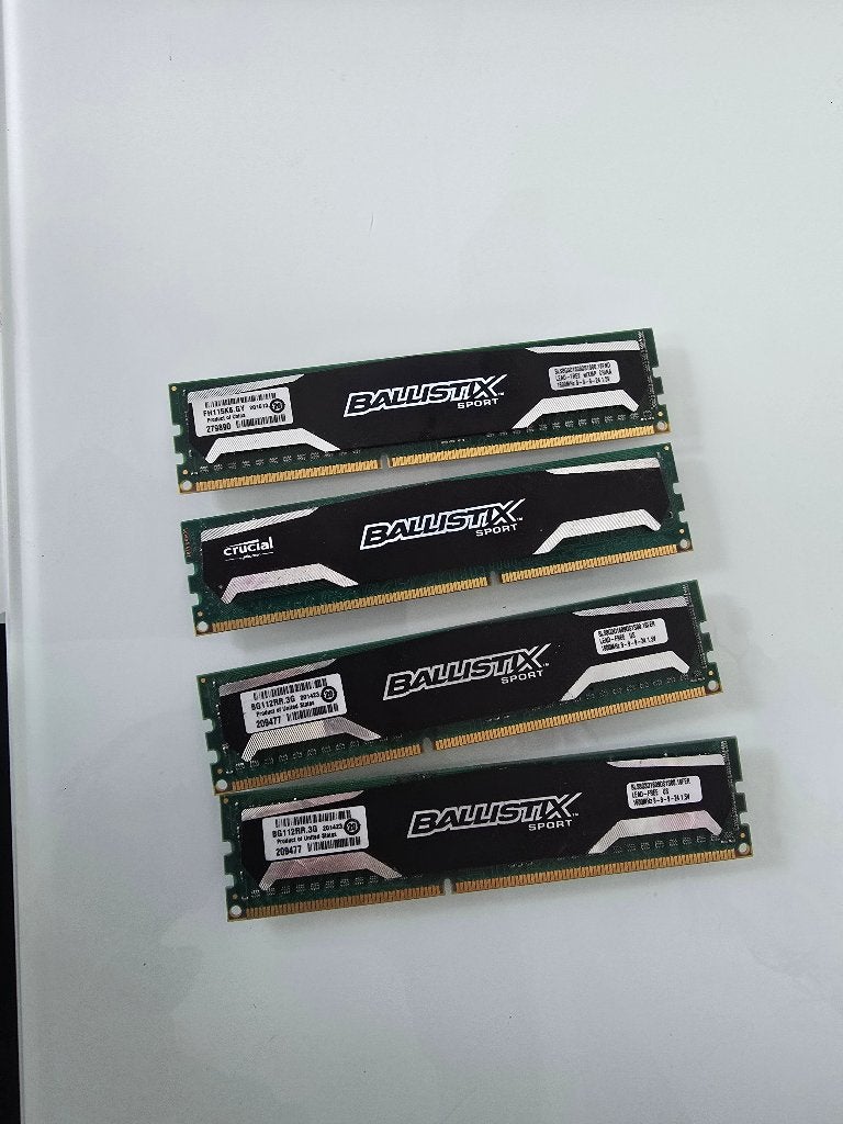 32GB DDR3 Crucial Ballistix Sport, 32 GB, DDR3, Ophalen of Verzenden, Zo goed als nieuw