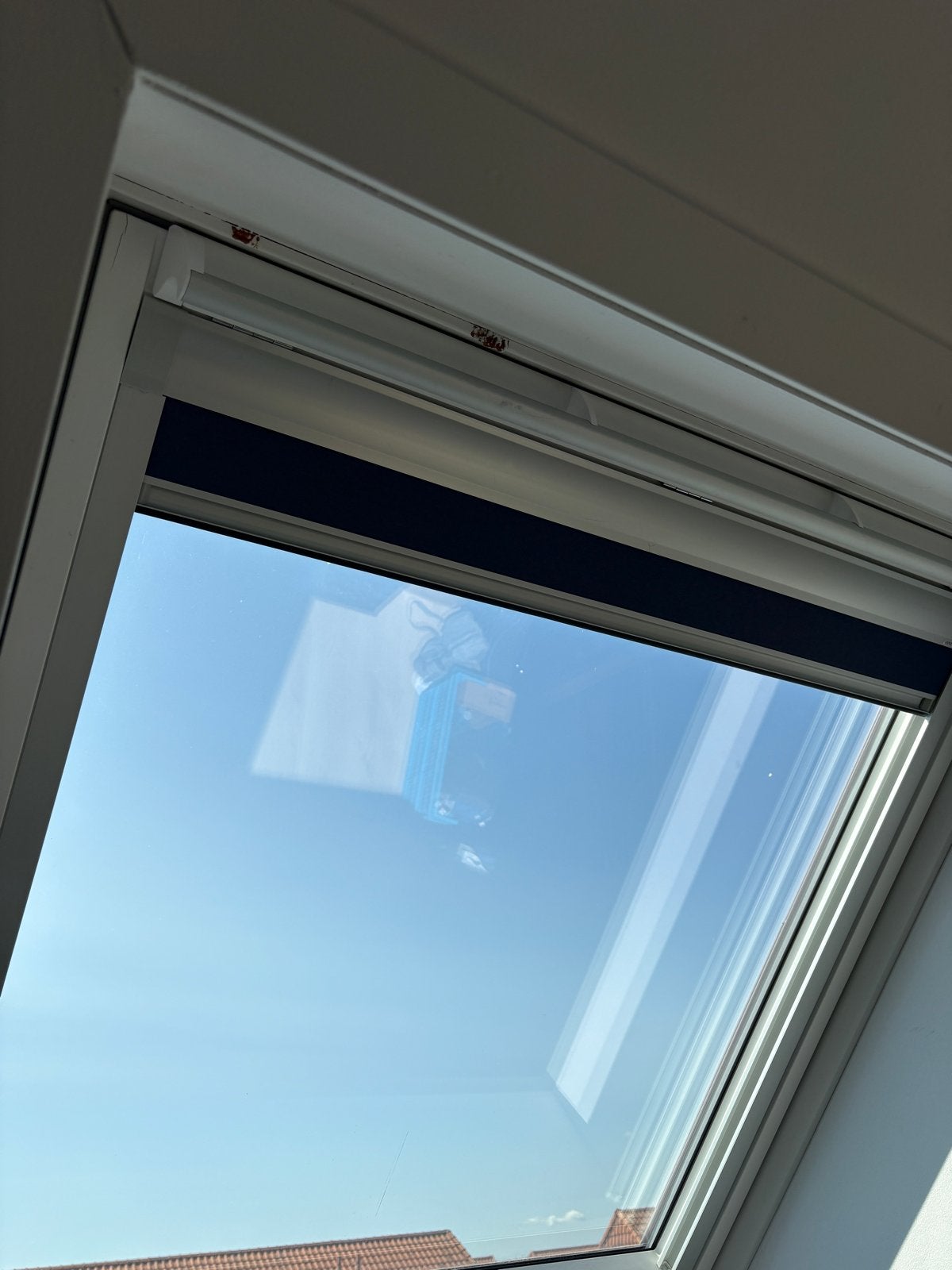 LUX Verduisterend Rolgordijn Donker Blauw VE224 GGU SK06, Huis en Inrichting, Stoffering | Gordijnen en Lamellen, Ophalen, Gebruikt