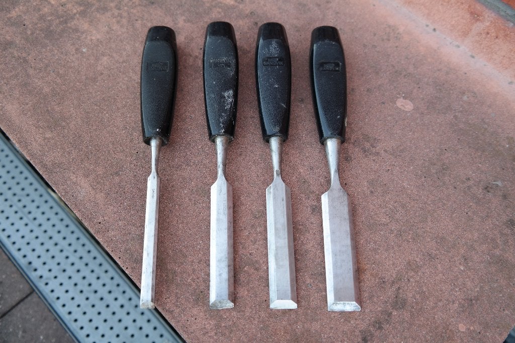 sandvik beitels, Ophalen of Verzenden, Gebruikt, Beitel, Overige merken