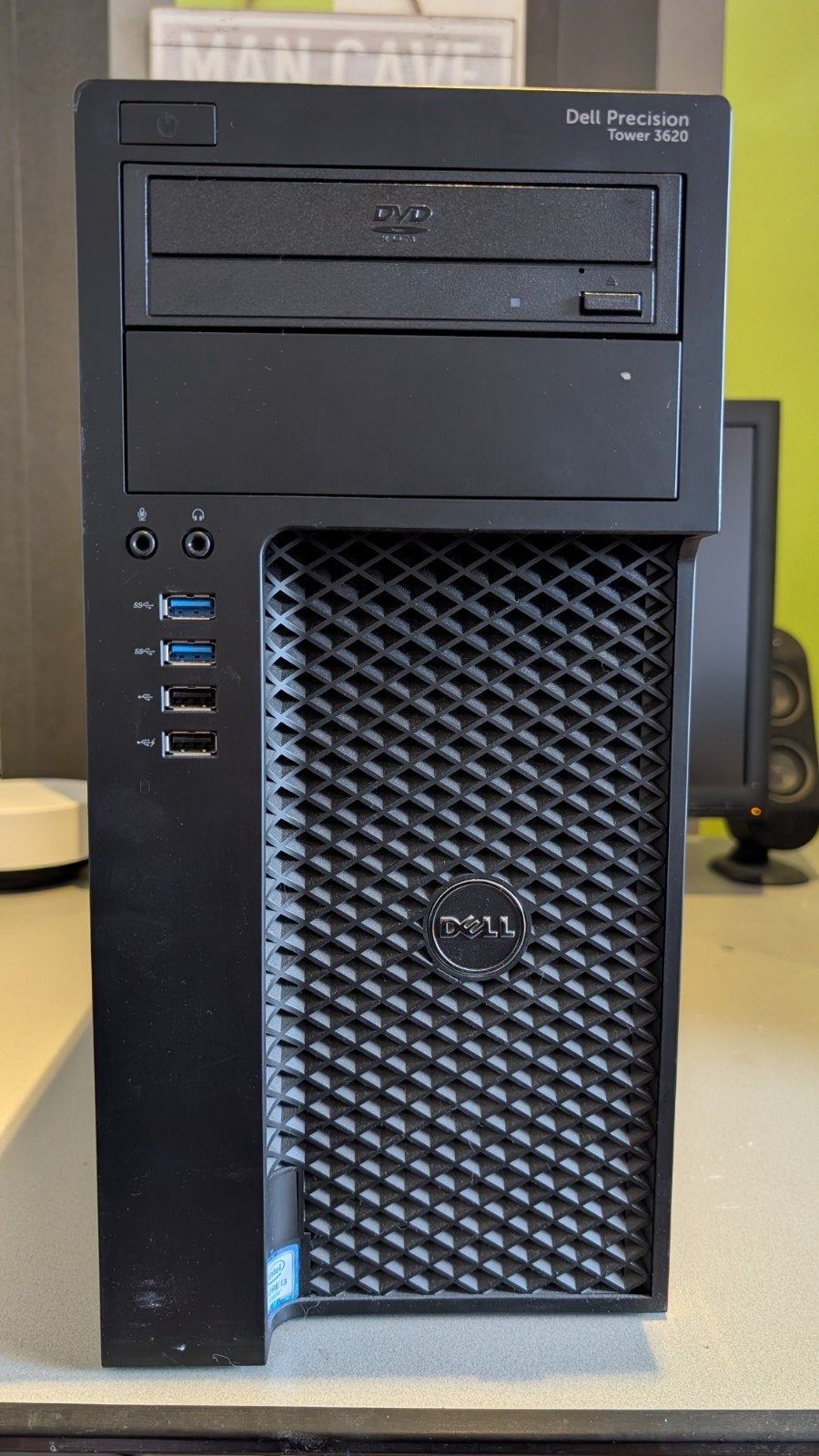 Dell Precision Tower 3620 met HP ProDisplay P222va, Computers en Software, Desktop Pc's, Ophalen of Verzenden, 3 tot 4 Ghz, HDD