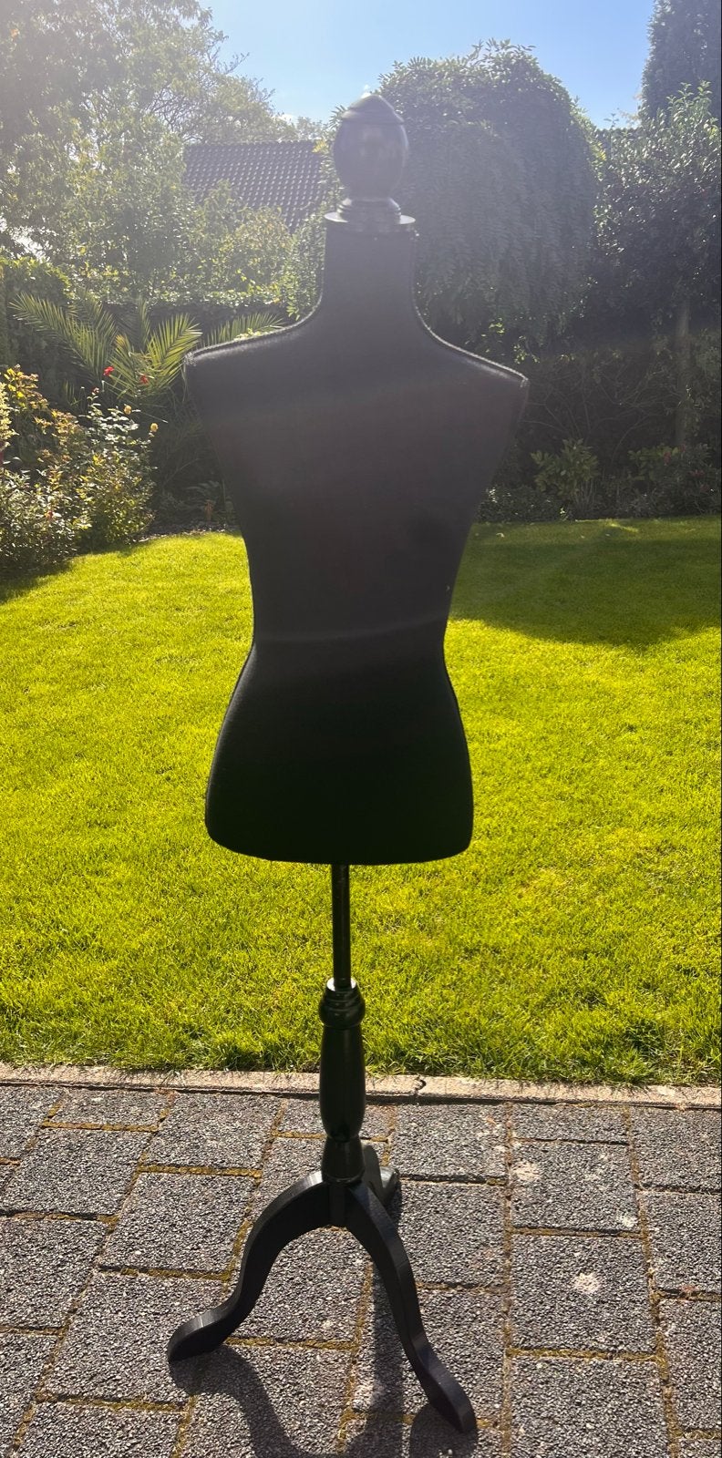 Zwarte etalagepop bovenlichaam op standaard, Kleding | Dames, Ophalen, Gedragen