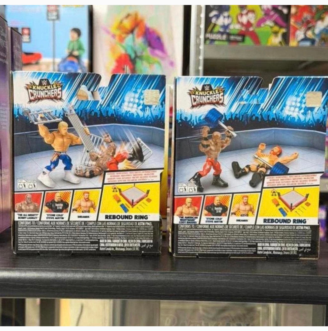 WWE Knuckles Crunchers figuur Bobby Lashley - Cody Rhodes, Nieuw, Ophalen of Verzenden, H, H