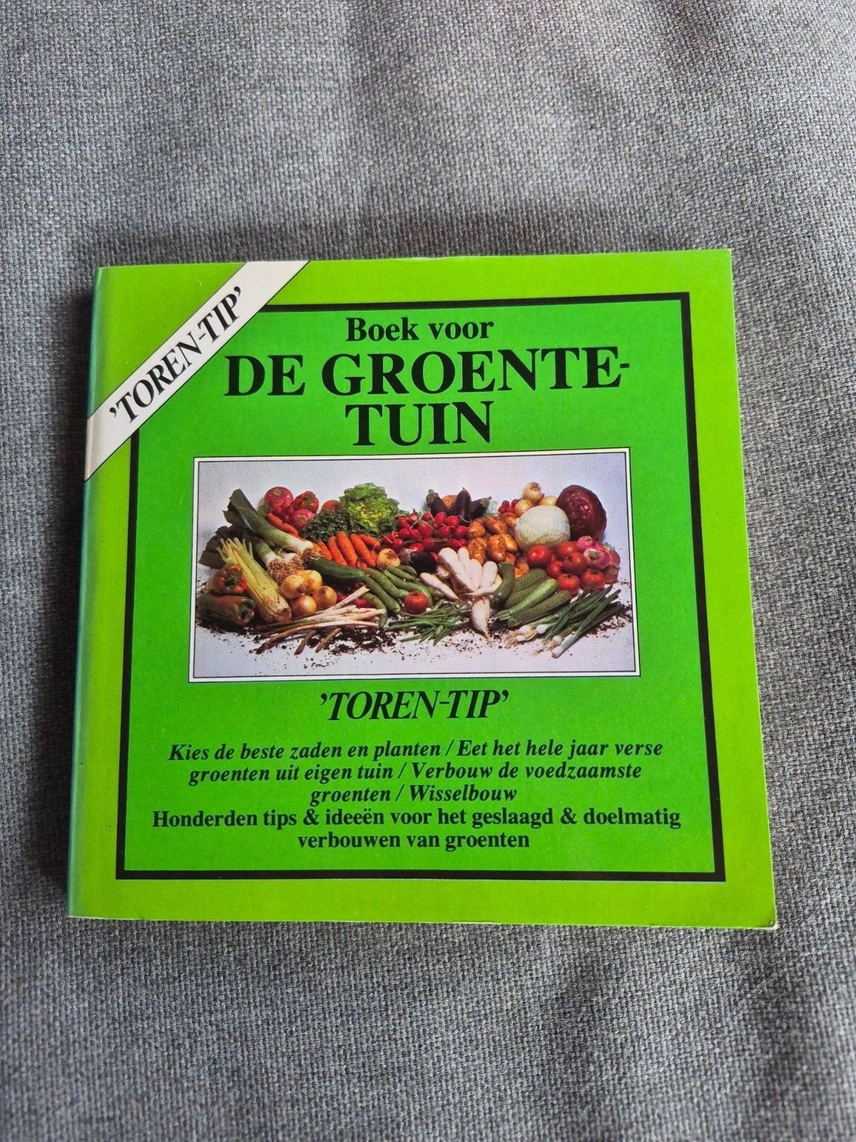 Toren-Tip Boek voor de Groentetuin - Boordevol Moestuintips, Ophalen, Zo goed als nieuw, Moestuin