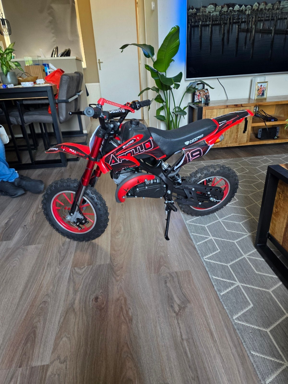 Mini crossmotor 49cc trek start, Ophalen, Overige typen