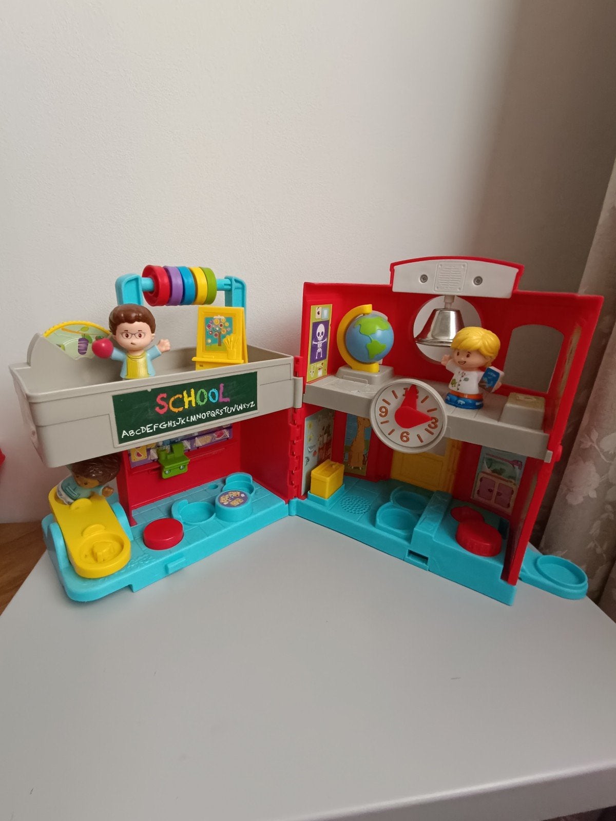Fisher Price little people school, Ophalen of Verzenden, Zo goed als nieuw, Speelset