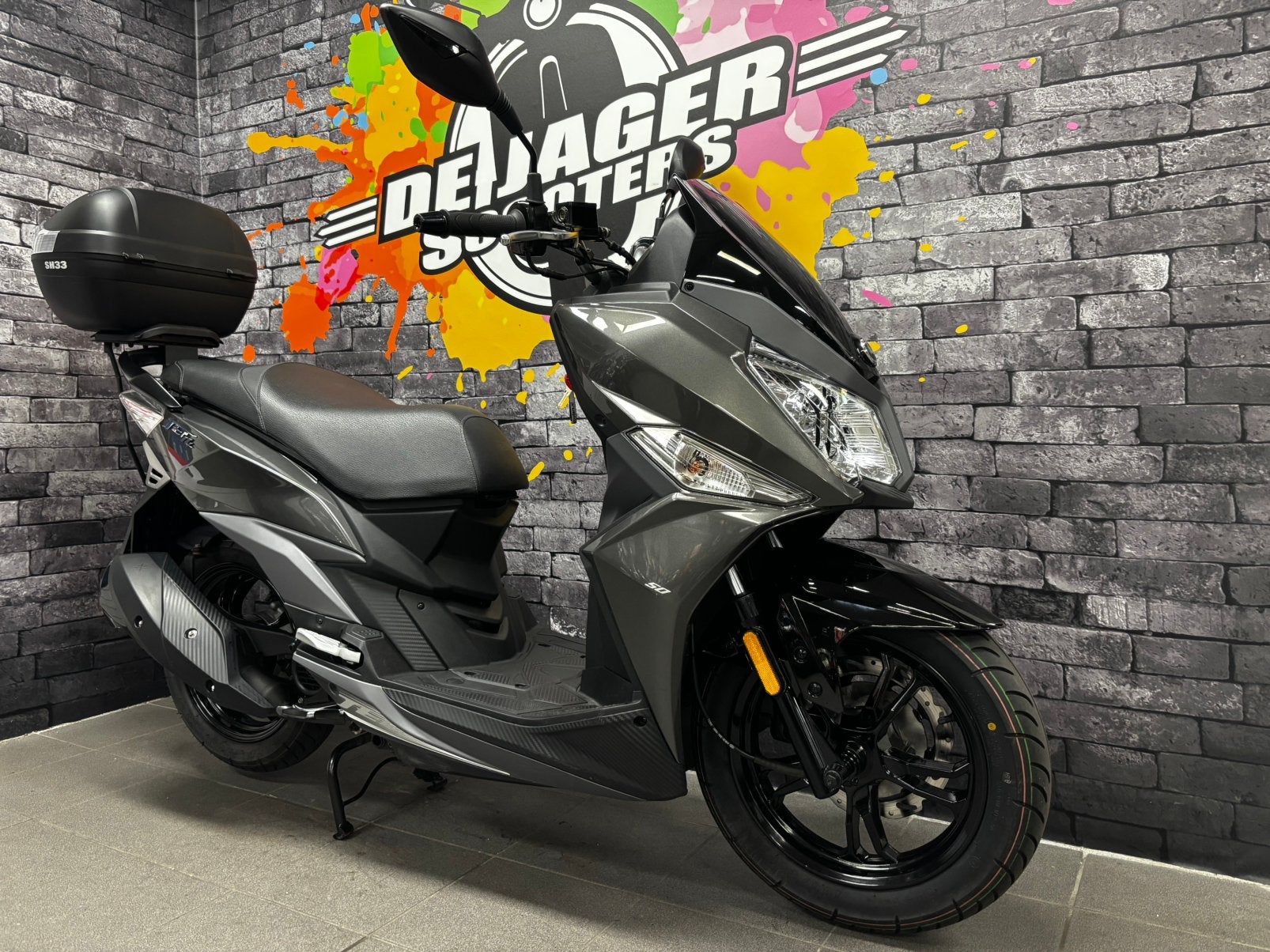 Sym Jet 14 50i bromscooter 2025, Fietsen en Brommers, Scooters | SYM, Zo goed als nieuw, Overige modellen, Maximaal 45 km/u, Benzine