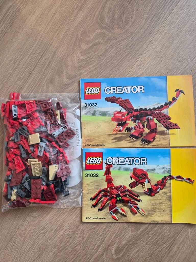 LEGO Creator 31032 Rode Draak / Spin (3-in-1), Ophalen, Gebruikt, Lego, Compleet