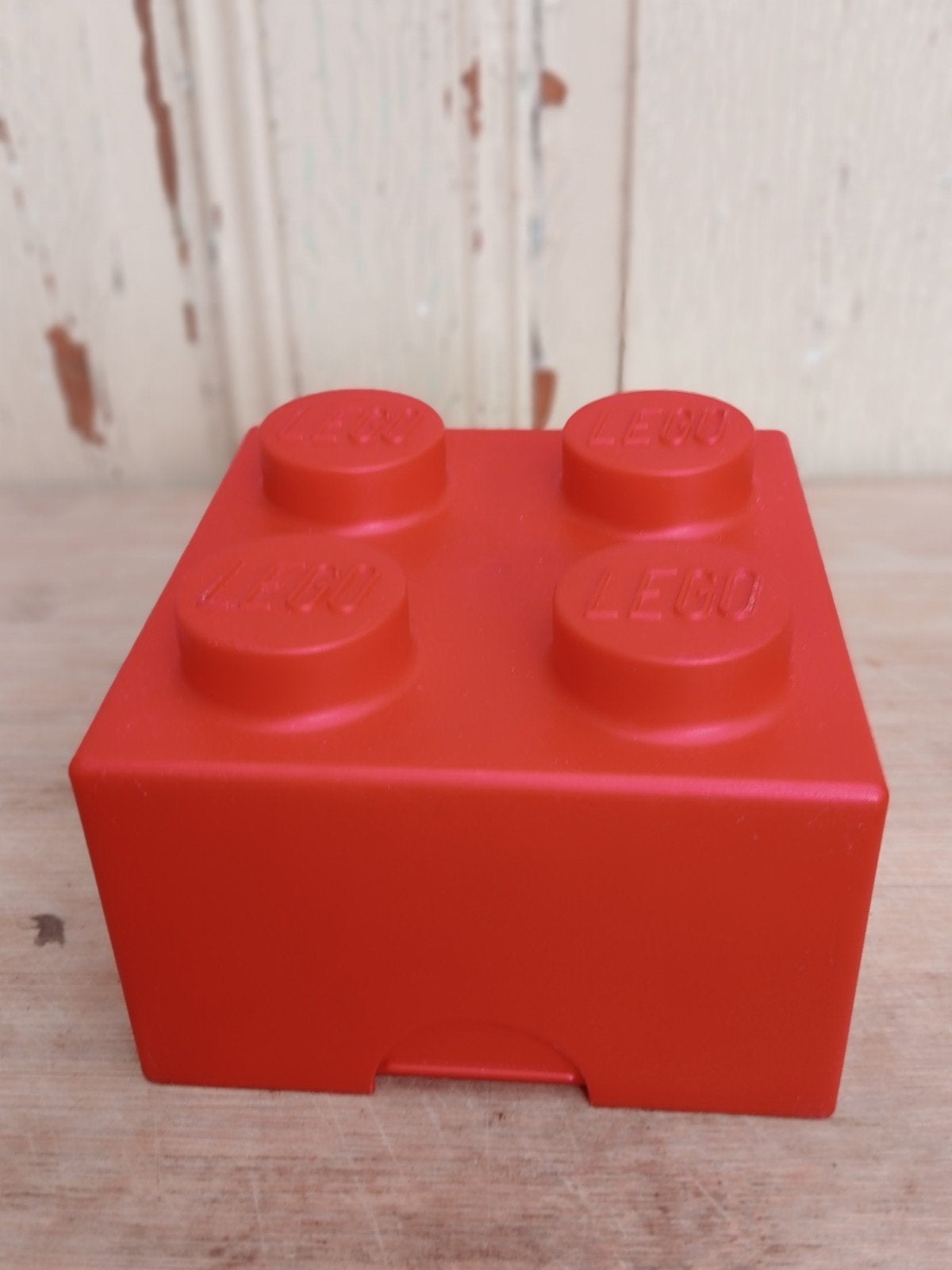 Vintage LEGO Opbergdoos Rood - 1985, Ophalen of Verzenden, Gebruikt, Overige typen, Lego