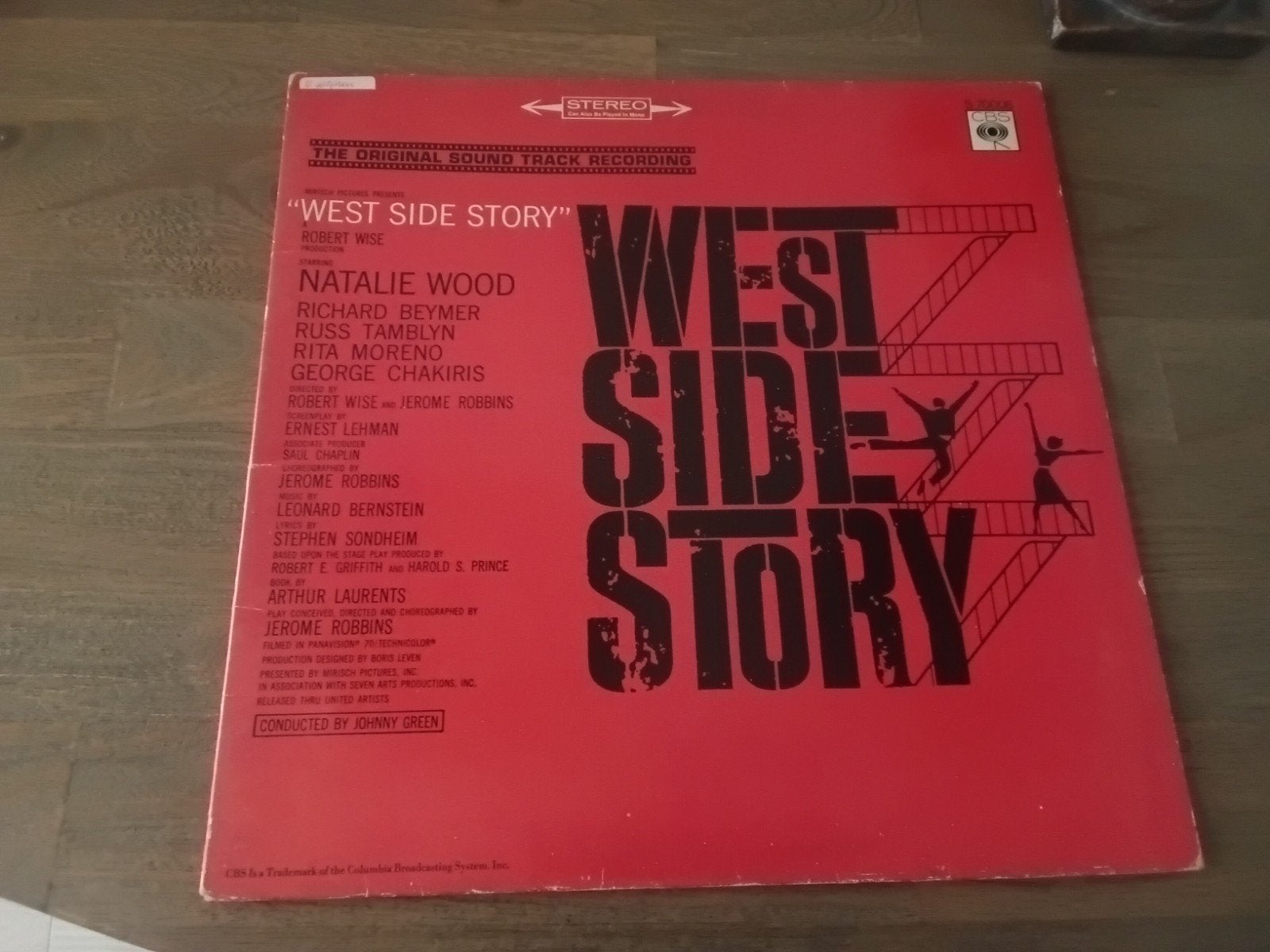 West Side Story-The Original Soundtrack Recording lp uit 196, Ophalen of Verzenden, Gebruikt, 12 inch