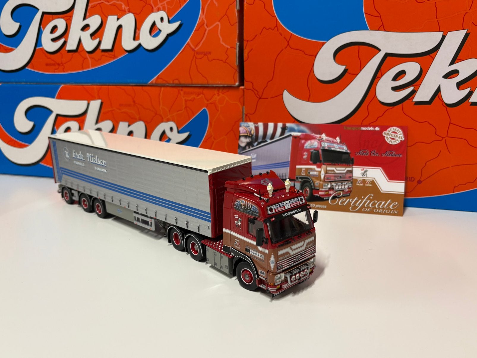 Tekno Brdr Nielsen, Ophalen of Verzenden, Zo goed als nieuw, Bus of Vrachtwagen, Tekno