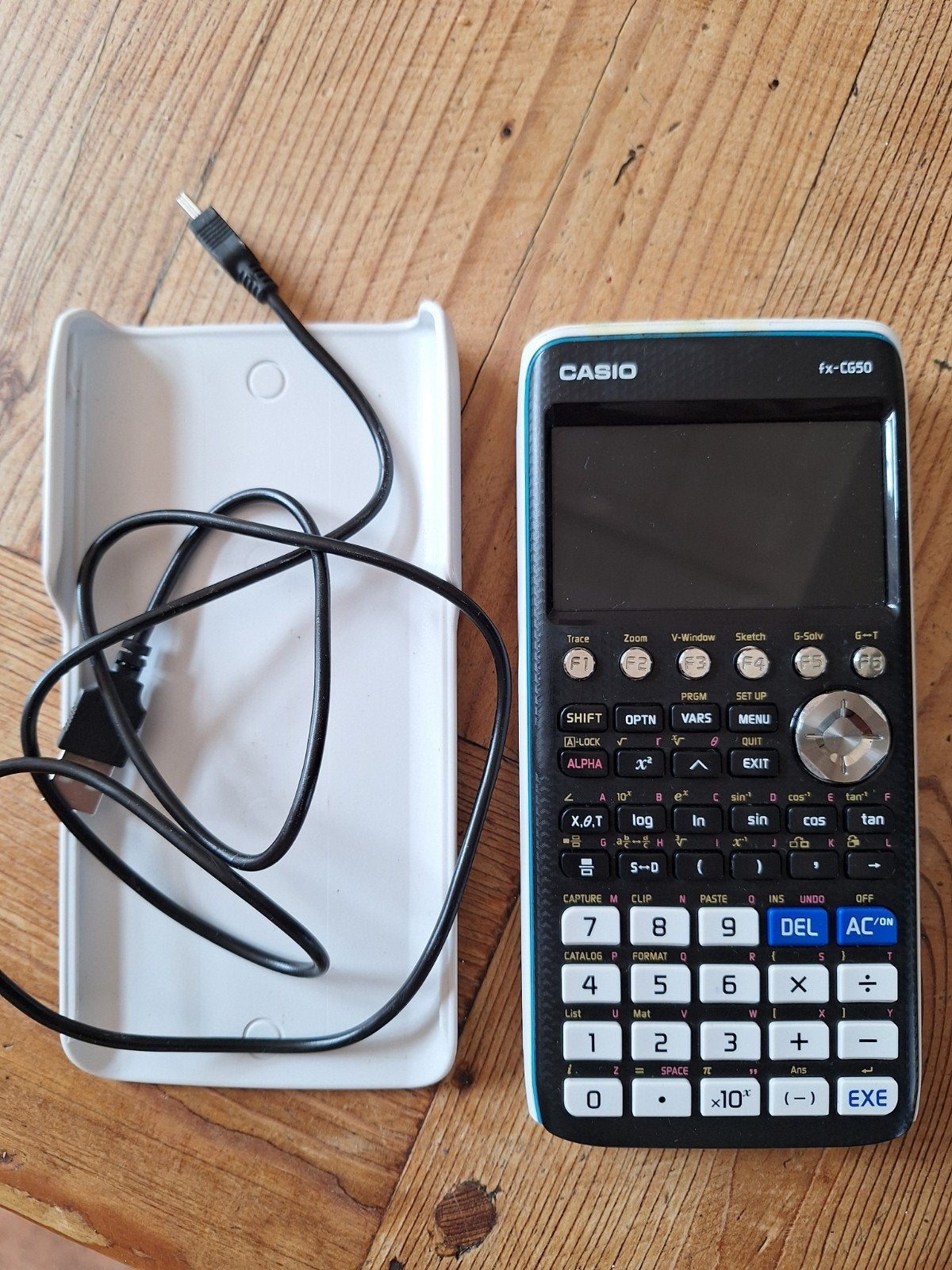 Casio fx-CG50, Ophalen of Verzenden, Grafische rekenmachine, Zo goed als nieuw
