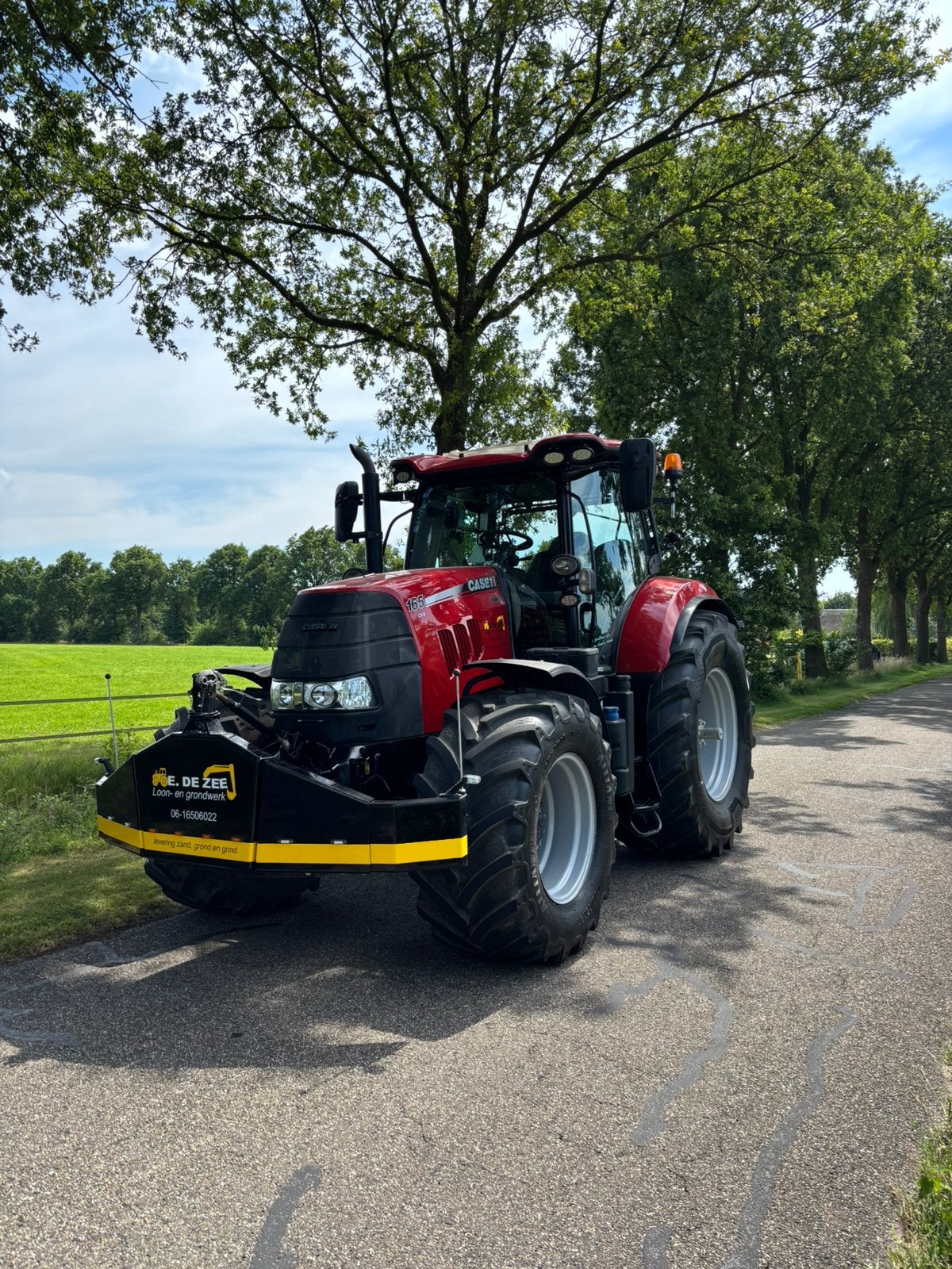 Case puma 165 cvx, Zakelijke goederen, Gebruikt, 120 tot 160 Pk, Case IH, Ophalen of Verzenden