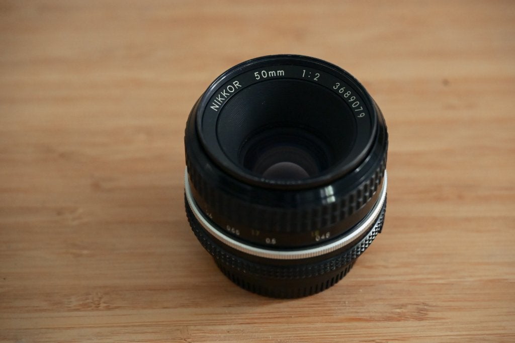 Nikon Ai Nikkor 50mm f/2, Audio, Tv en Foto, Gebruikt, Nikon, Ophalen of Verzenden, 50 mm