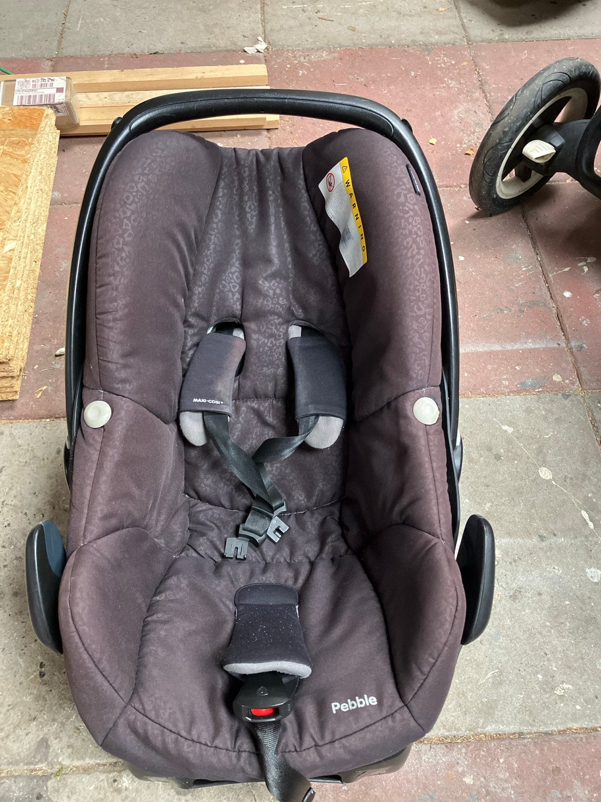 Maxi-Cosi Pebble autostoel met FamilyFix Isofix base, Kinderen en Baby's, Ophalen, Gebruikt, Zijbescherming, Isofix