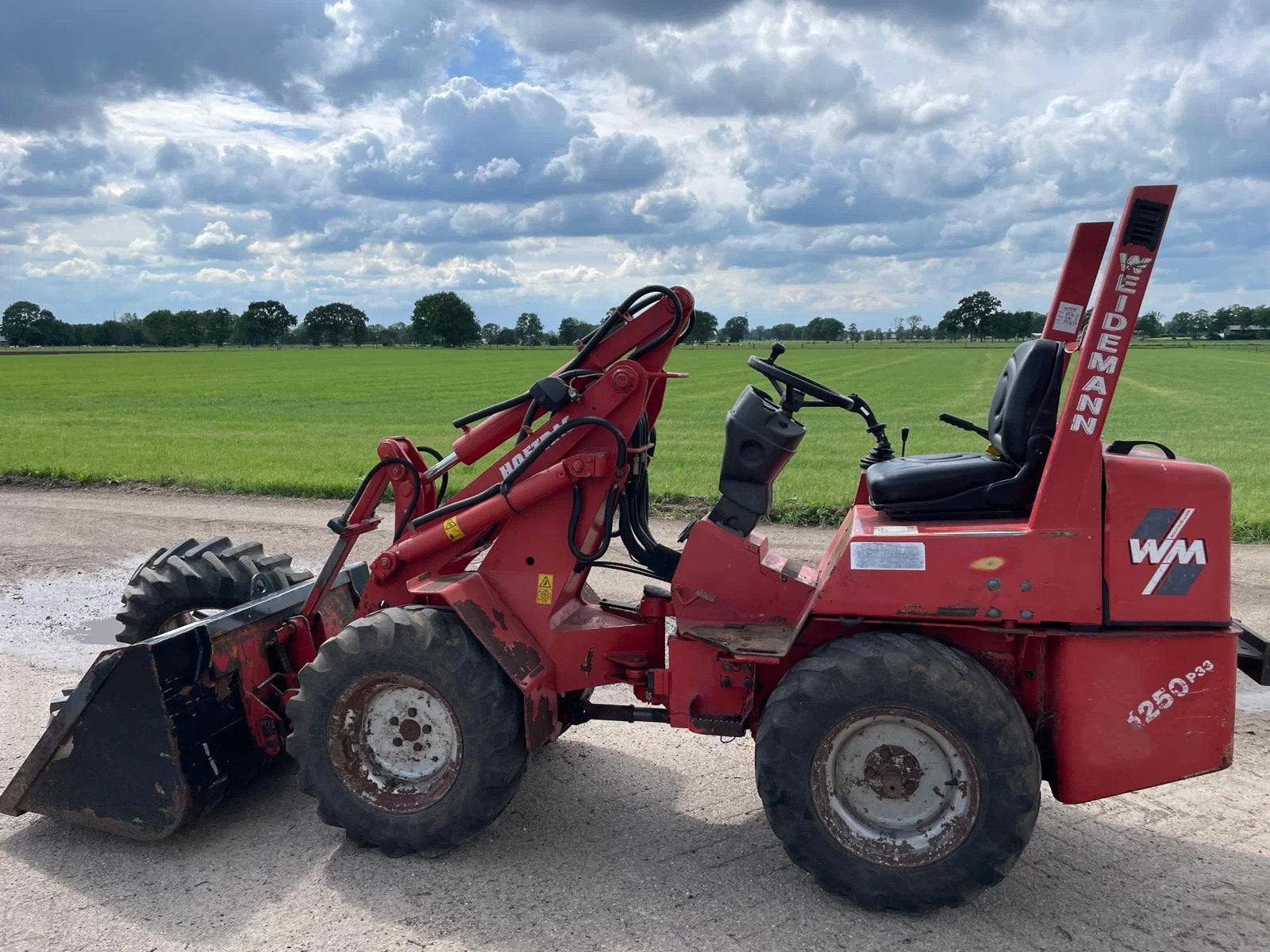 Weidemann 1250 Shovel Loader (bj 2000), Wiellader of Shovel
