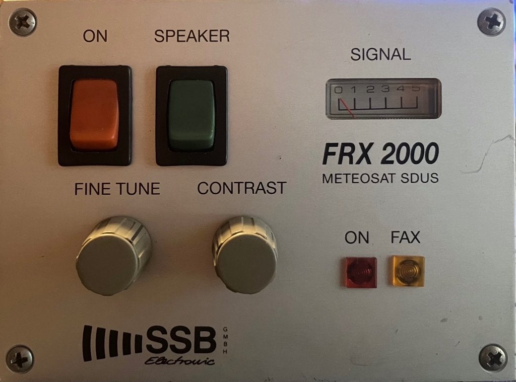 Te Koop SSB-Electronics-FRX-2000 Meteo-Sat ontvanger, Ophalen of Verzenden, Gebruikt, Ontvanger