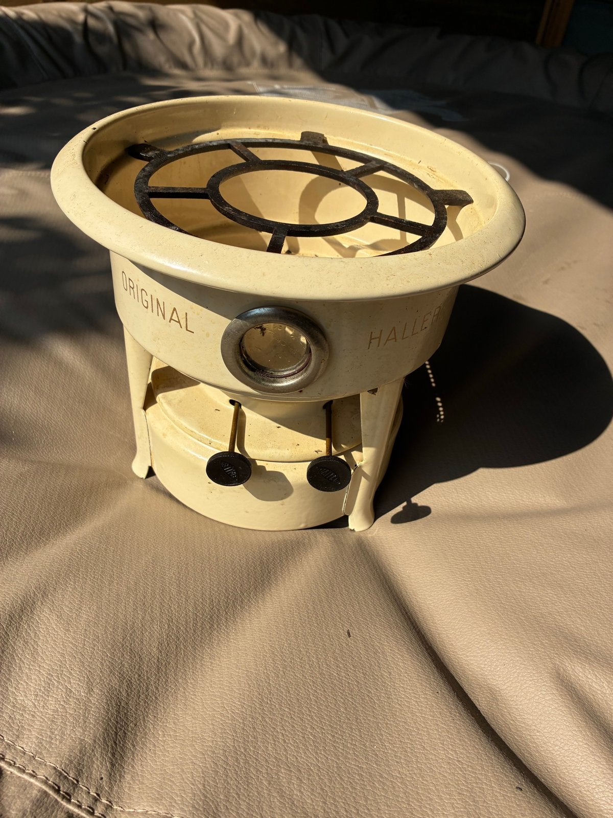 Vintage Haller Original Petroleum Kooktoestel, Ophalen