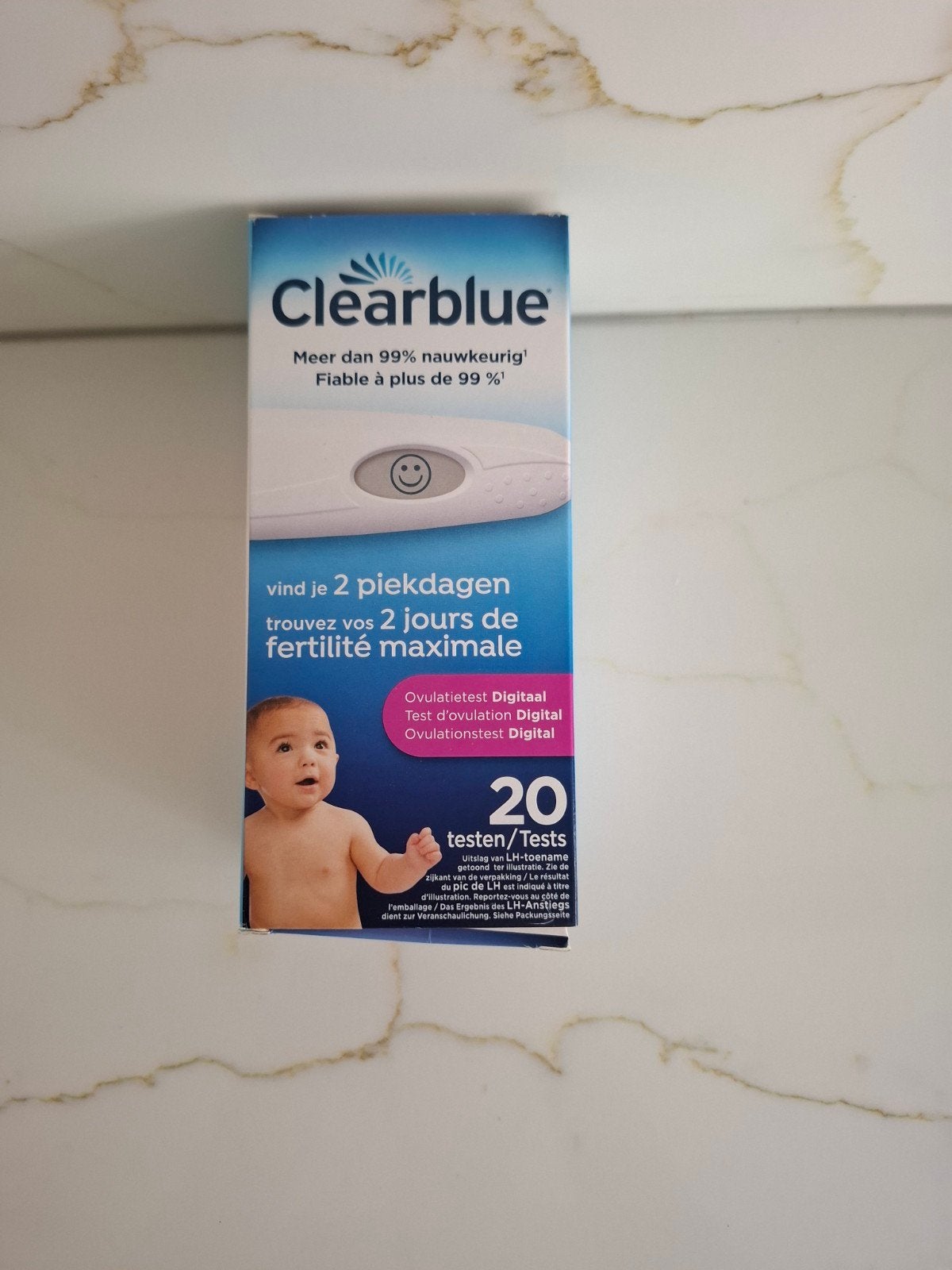 Clearblue ovulatietesten | 14 stuks | 2 digitale aflezers, Ophalen of Verzenden, Nieuw