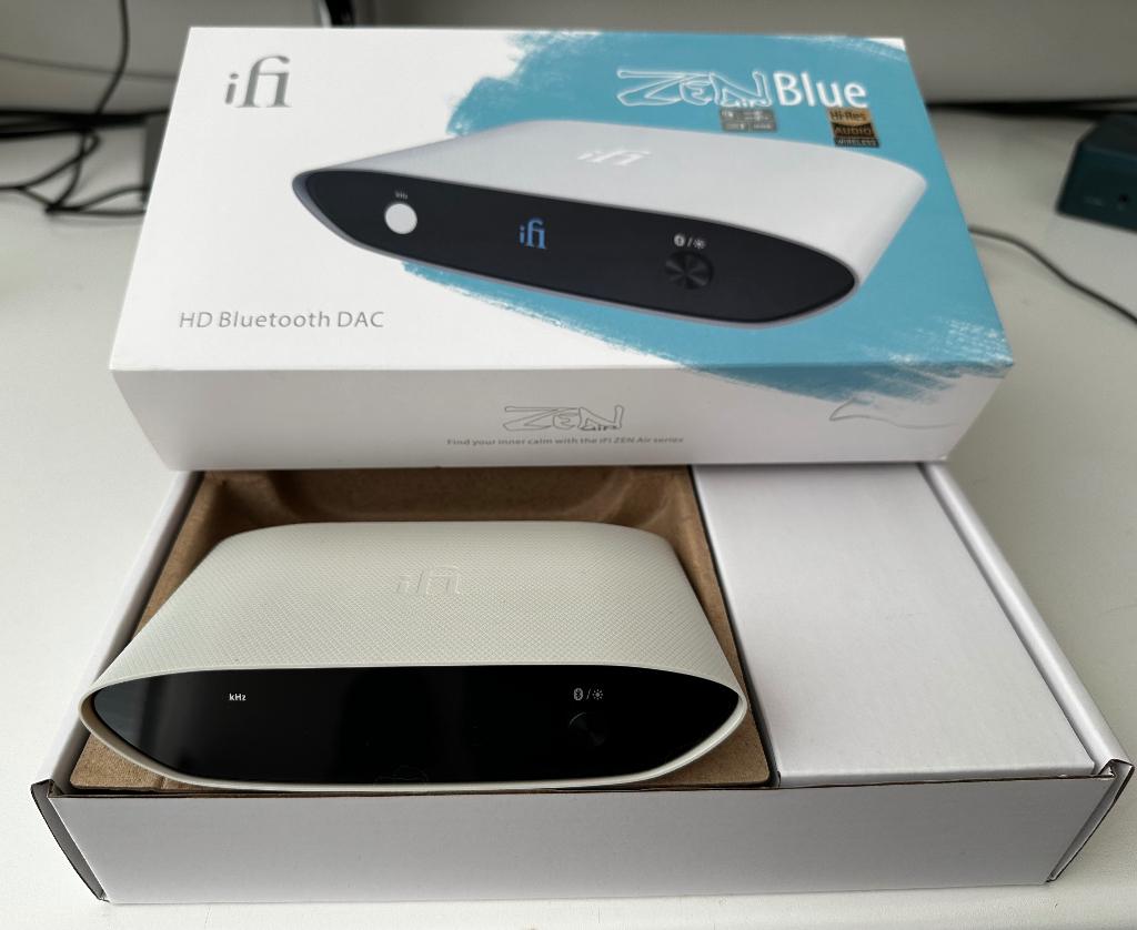 iFi Zen Air Blue — HD Bluetooth DAC, Overige merken, Ophalen of Verzenden, Zo goed als nieuw, Minder dan 60 watt
