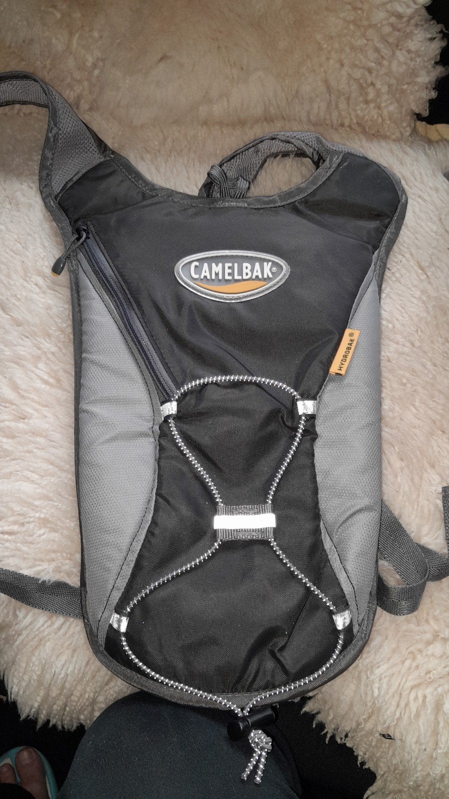 Camelbak Hydrobak Hydratatie Rugzak - Grijs/Zwart, Ophalen of Verzenden, Zo goed als nieuw