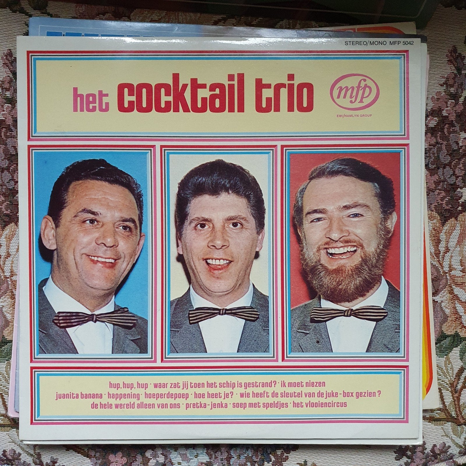 Lp  Het Cocktail Trio, Ophalen of Verzenden, Gebruikt, 12 inch