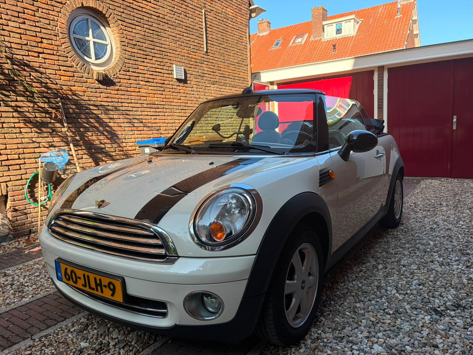 Cabrio Mini 1.6 Cooper Chili, Origineel Nederlandse Cabrio, Auto's, Mini, Voorwielaandrijving, Zwart, 4 cilinders, Cabriolet