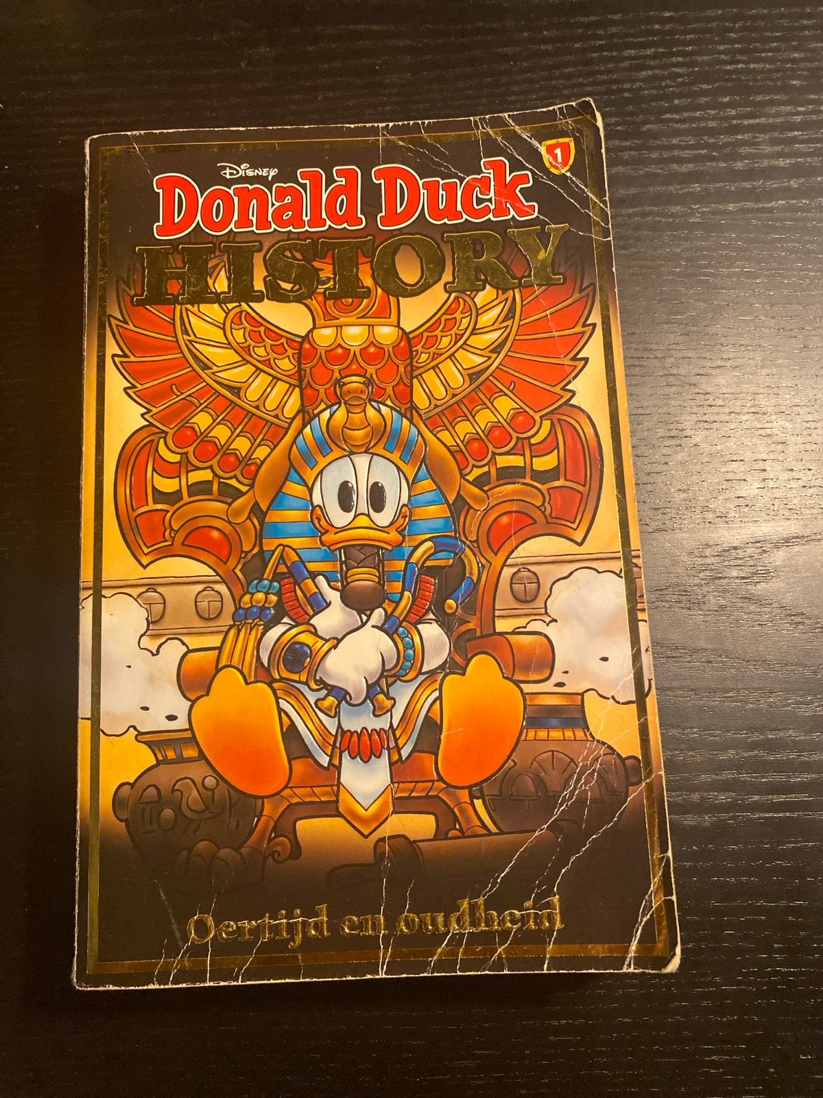 Donald Duck History 1: Oertijd en Oudheid, Boeken, Eén stripboek, Ophalen of Verzenden, Gelezen