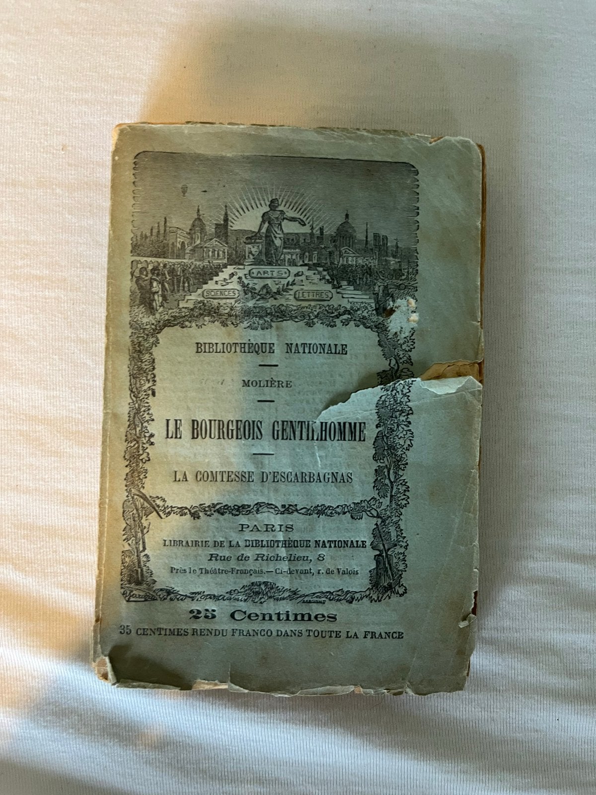Molière - Le Bourgeois Gentilhomme & La Comtesse d'Escarbagn, Ophalen of Verzenden, Gelezen, Europa overig