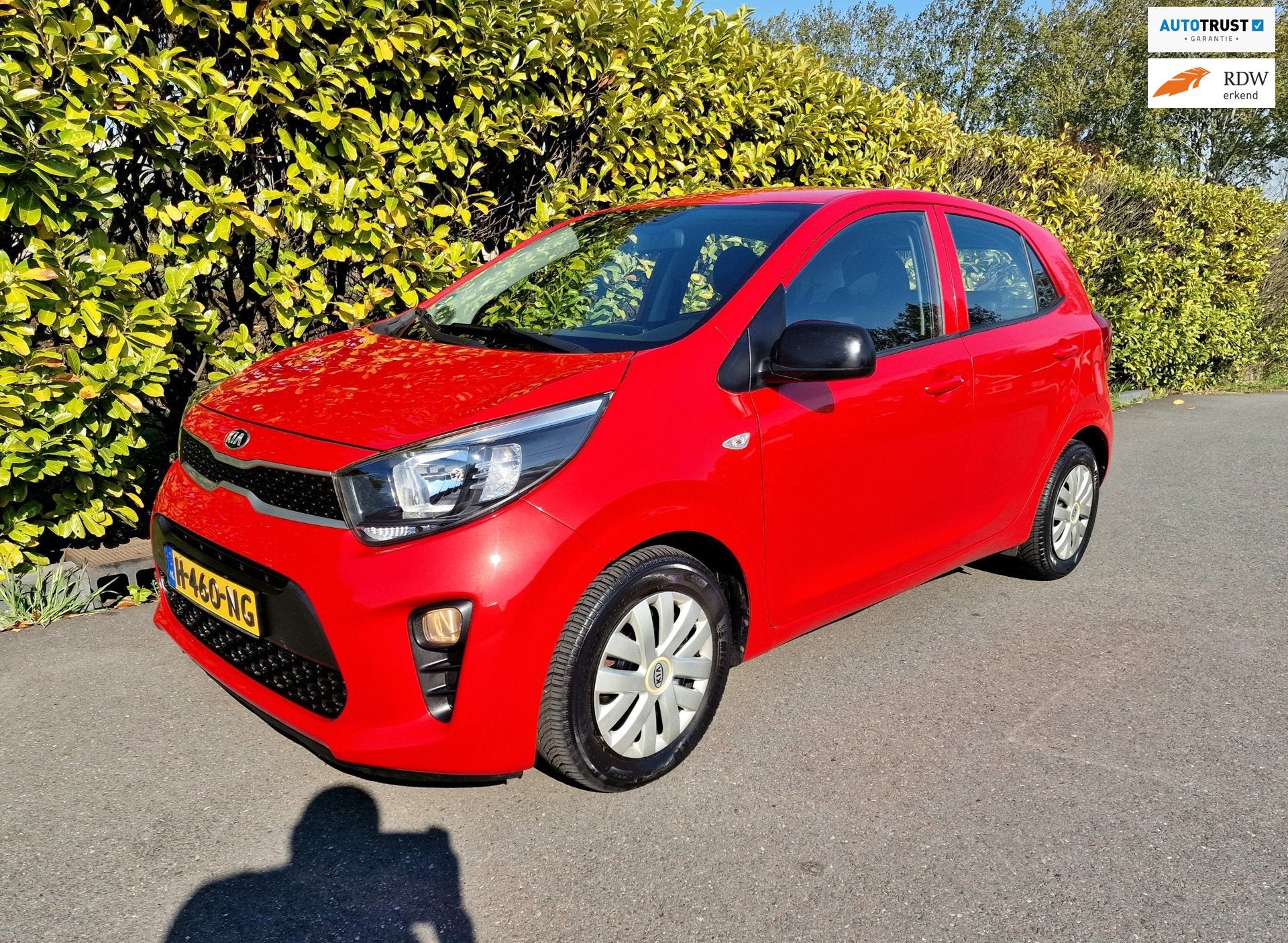 Kia Picanto 1.0 58.000KM Airco Nw banden Gr Beurt, Voorwielaandrijving, Stof, Gebruikt, Start-stop-systeem