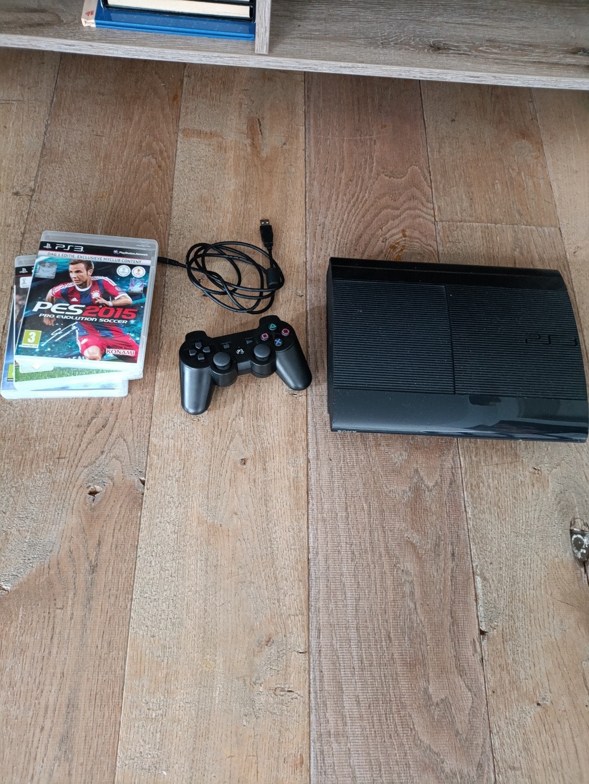 Sony PlayStation 3, Met games, Ophalen of Verzenden, Met 1 controller, Slim