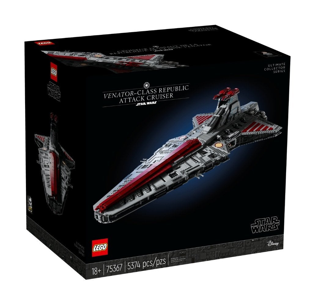 Lego Star Wars 75367 Venator-class Republic NIEUW, Star Wars, Nieuw, Ophalen of Verzenden, Complete set