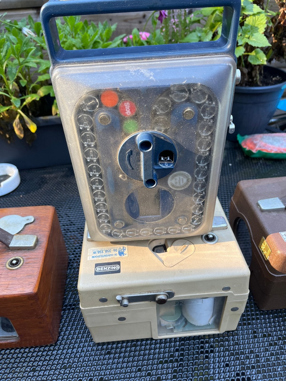 Vintage Benzing prikklokken - Set van 4, Ophalen of Verzenden