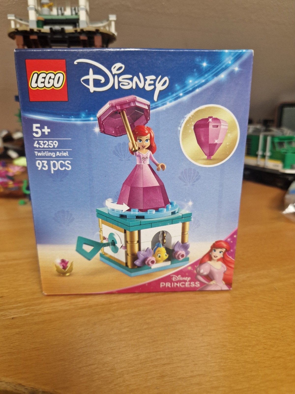 Lego Disney Princess 43259 Twirling Ariel - Nieuw Geseald, Lego, Nieuw, Ophalen of Verzenden, Disney