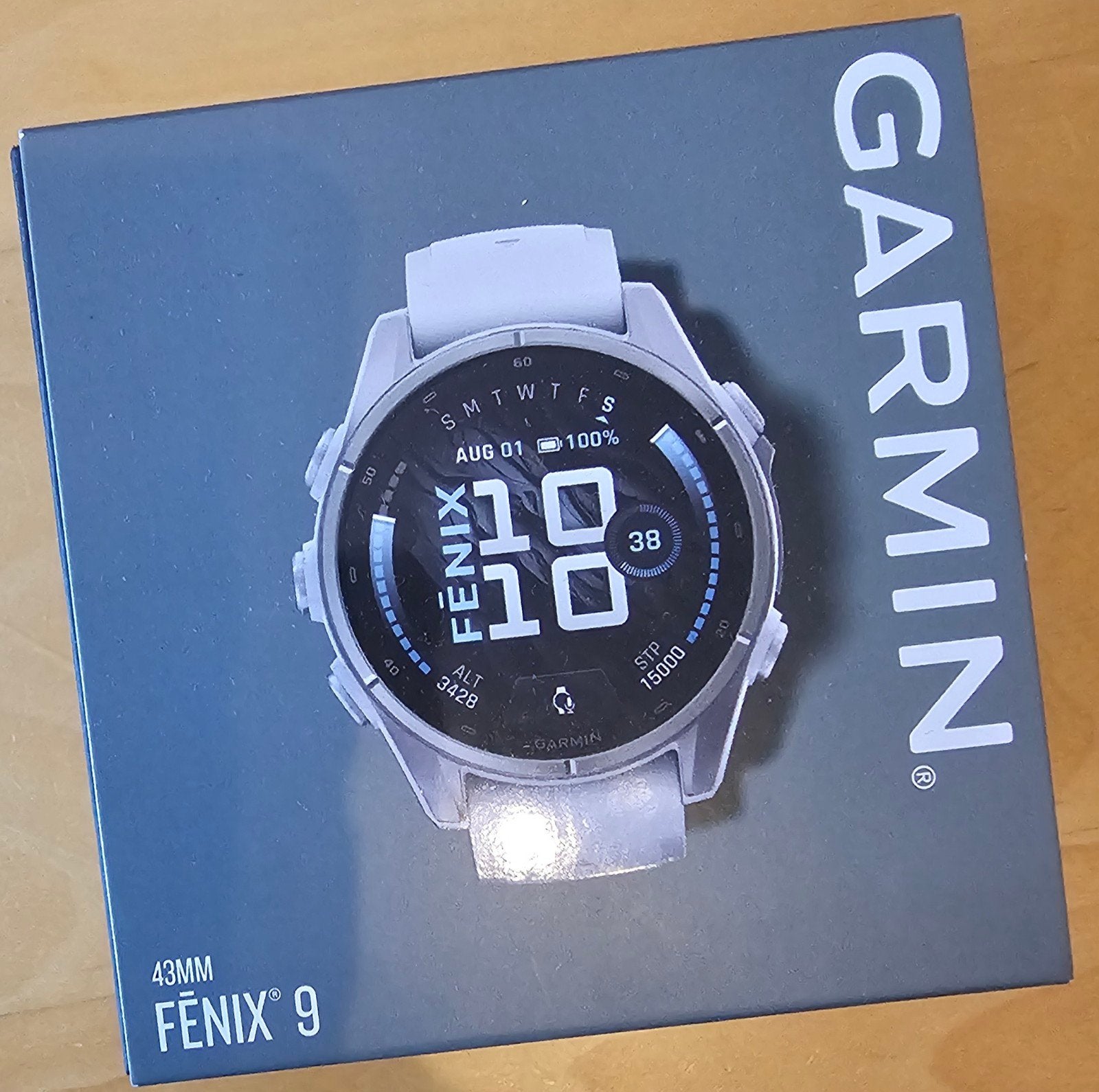 Garmin Fenix 9 - 43mm - Splinternieuw en ongebruikt, Garmin, Nieuw, Ophalen of Verzenden, Grijs