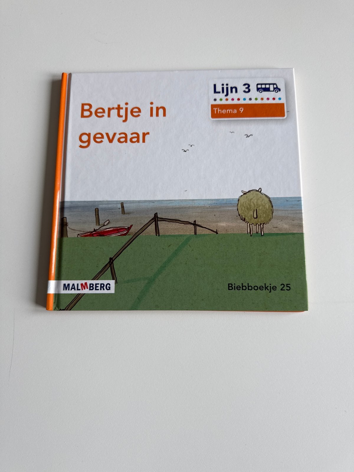 Bertje in gevaar - Malmberg (Lijn 3, Thema 9), Boeken, Ophalen, Zo goed als nieuw, Fictie algemeen
