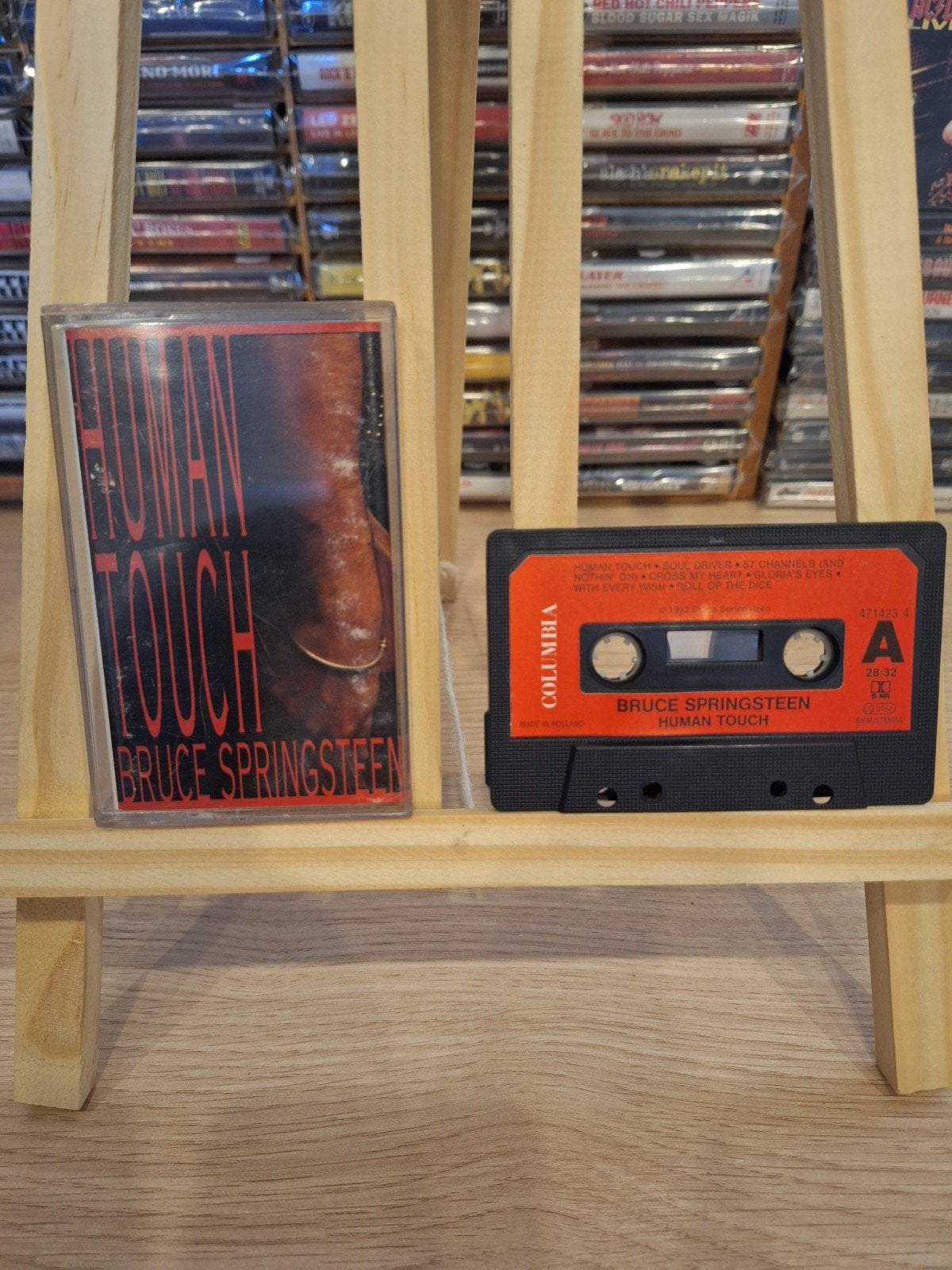 Bruce Springsteen - Human Touch (Cassette), Gebruikt, 1 bandje, Ophalen of Verzenden, Origineel