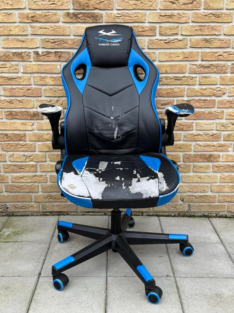 Game stoel, Ophalen of Verzenden, Zo goed als nieuw, Zwart