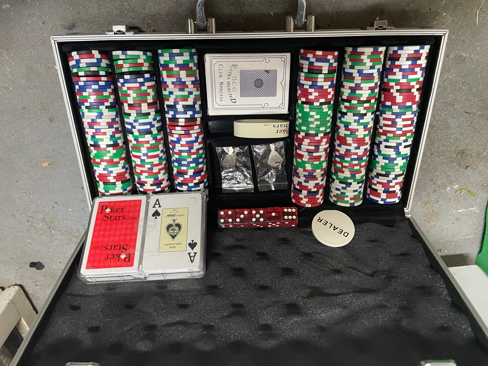 Poker in koffer, Ophalen of Verzenden, Nieuw