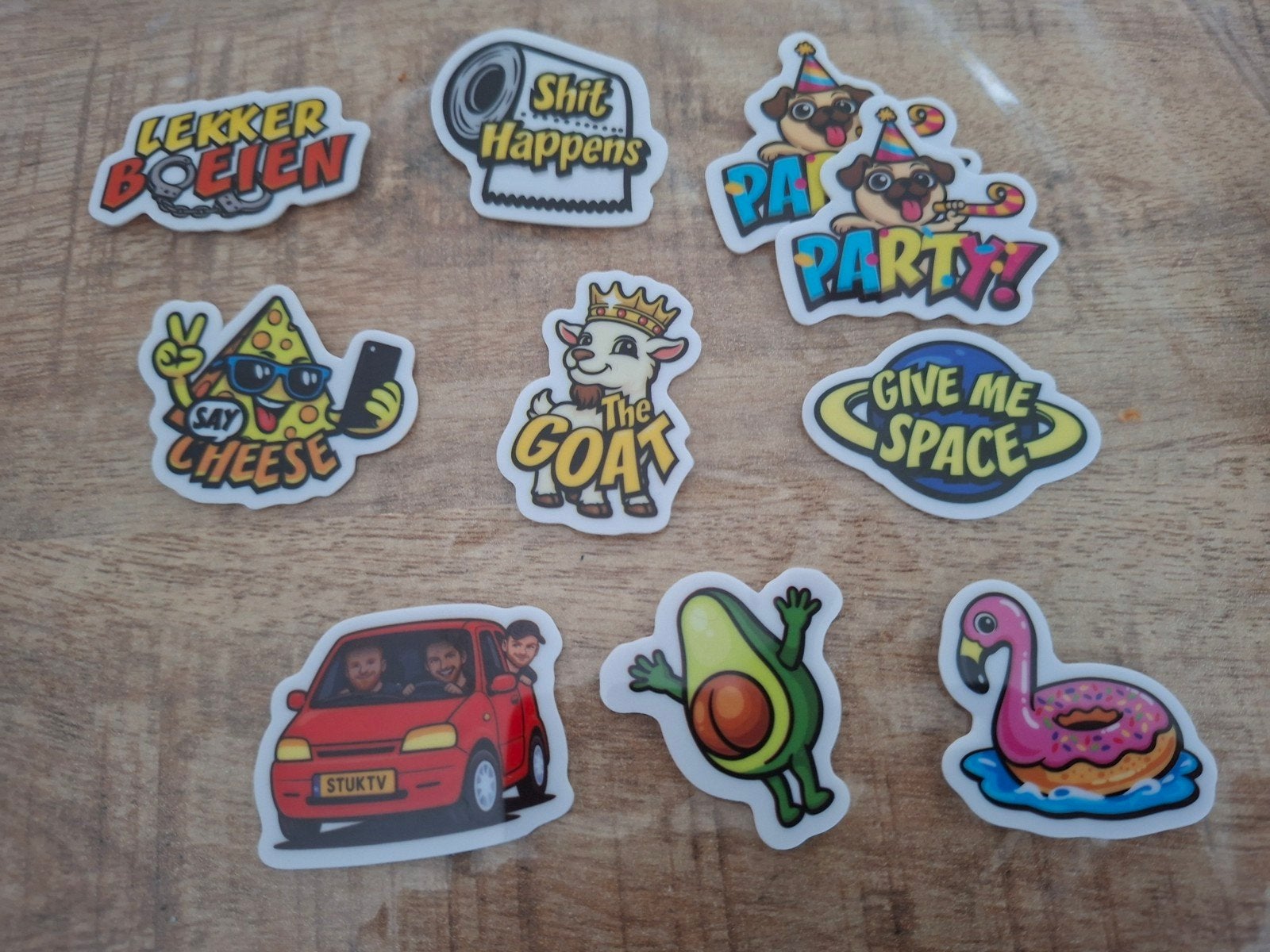 StukTV verzamelstickers van Jumbo, Ophalen of Verzenden, Nieuw, Winkel of Supermarkt