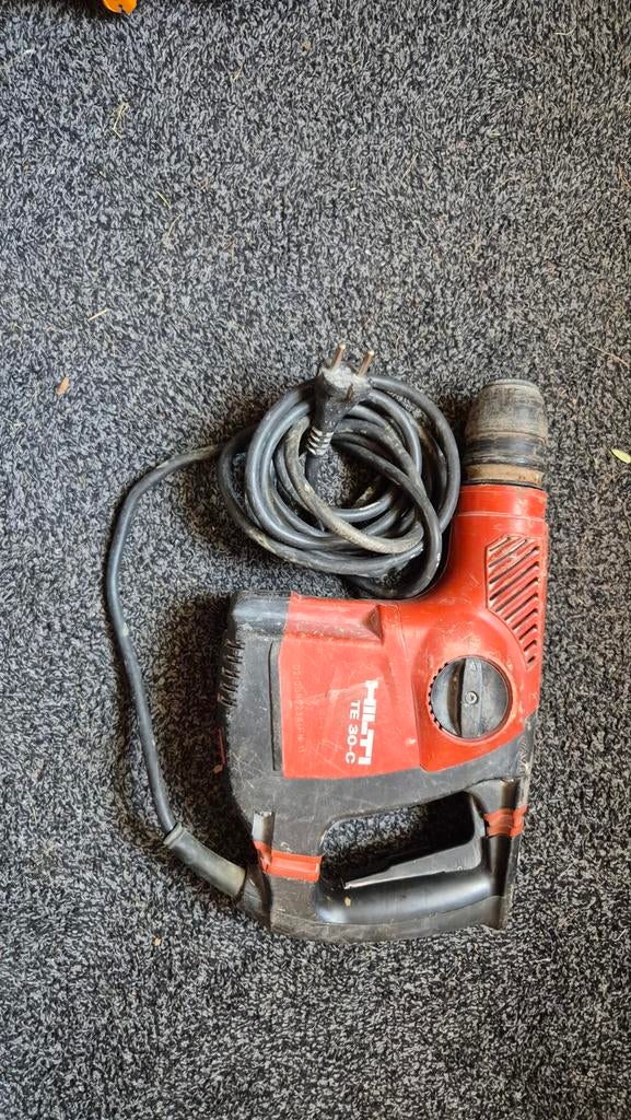 Krachtige Hilti TE 30-C SDS Plus Boorhamer 850W, Doe-het-zelf en Verbouw, Gereedschap | Boormachines, Gebruikt, Boor- en/of Breekhamer