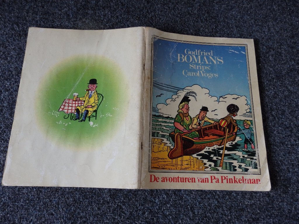Godfried Bomans De avonturen van Pa Pinkelman Carol Voges, Boeken, Eén stripboek, Ophalen of Verzenden, Gelezen, Godfried Bomans