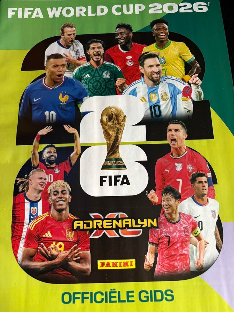 Fifa world cup 2026 panini kaarten, Ophalen of Verzenden, Nieuw, Plaatje
