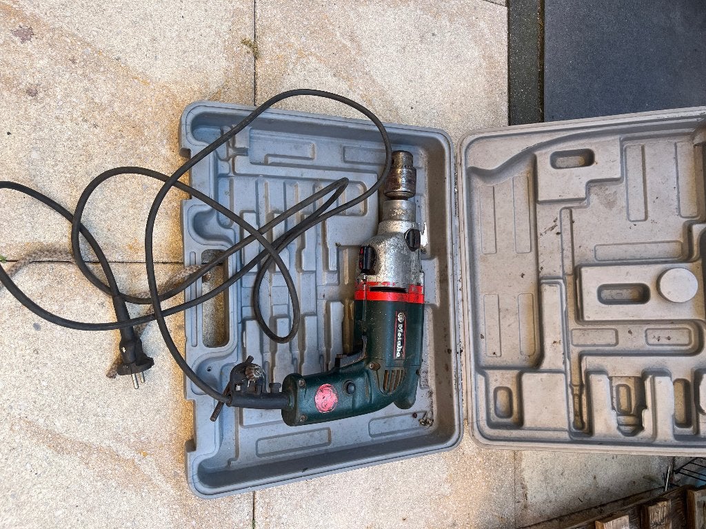 Metabo boormachine, Ophalen, Gebruikt, 600 watt of meer, Boormachine