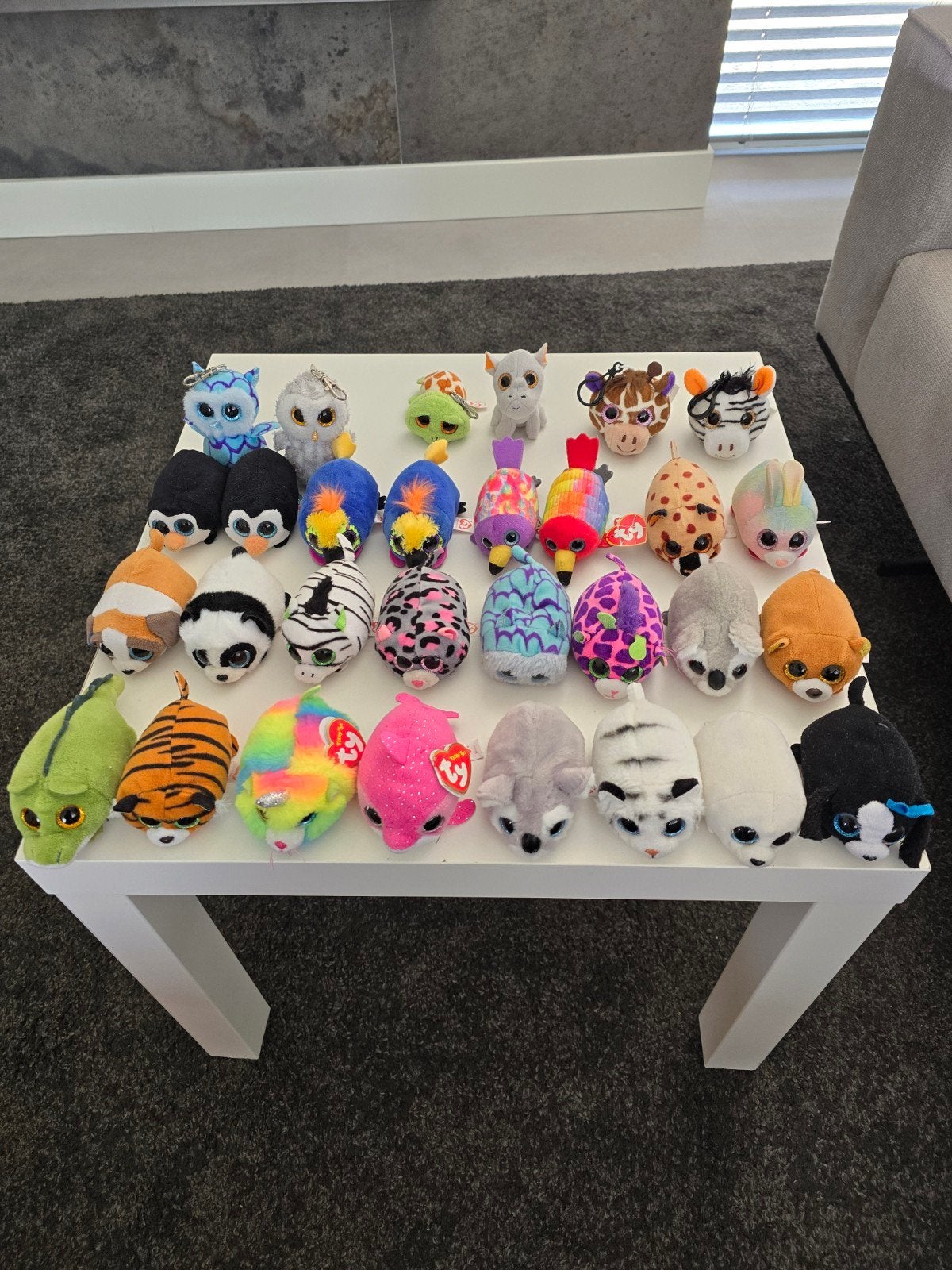 Grote verzameling Ty Beanie Boos & Teeny Tys-Los of als set, Ophalen, Zo goed als nieuw