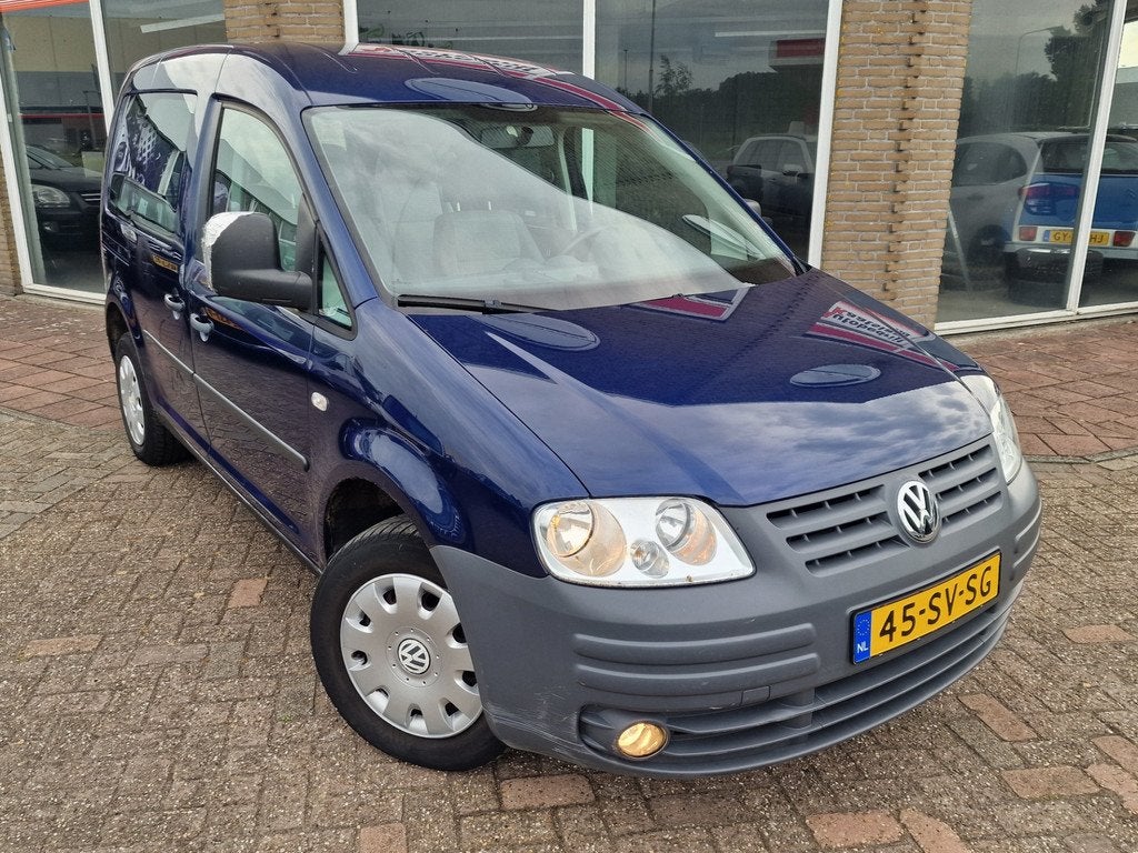 Volkswagen Caddy 1.9 TDI Turijn 5 Persoons - Trekhaak - 2006, Voorwielaandrijving, Stof, Gebruikt, Overige modellen