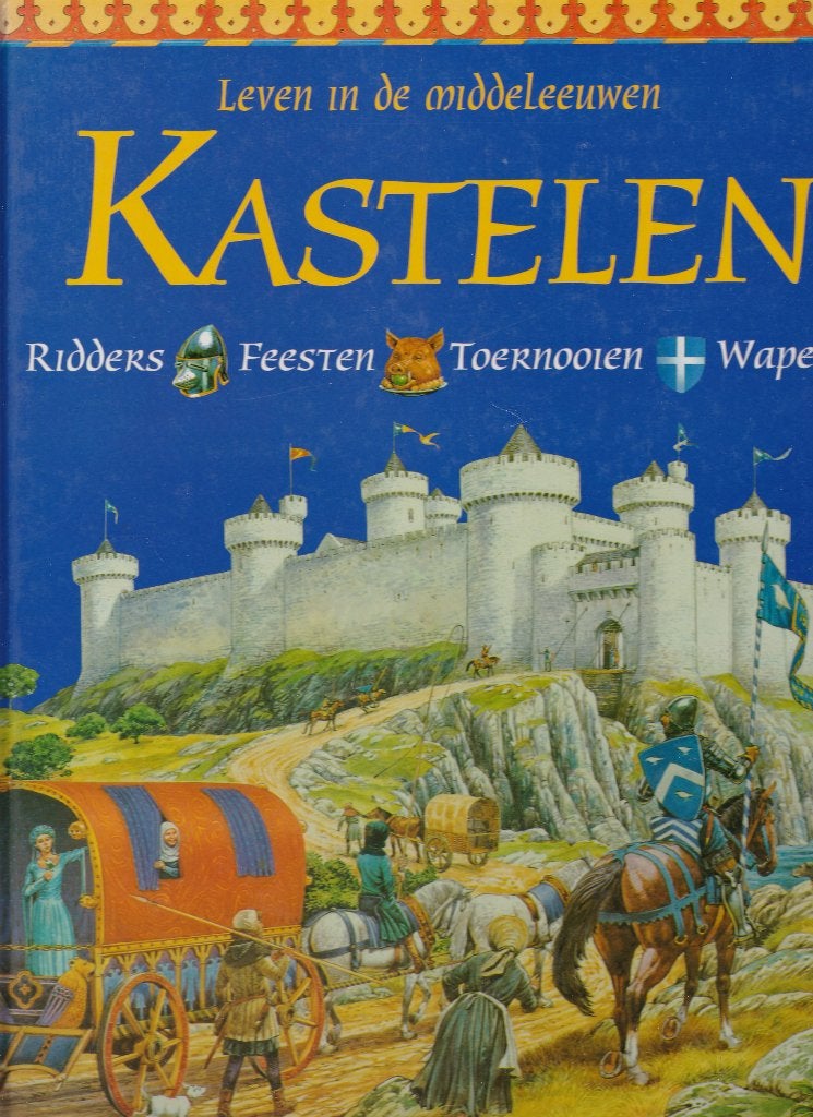 Leven in de middeleeuwen Kastelen, Ophalen of Verzenden, 14e eeuw of eerder, Zo goed als nieuw, Europa