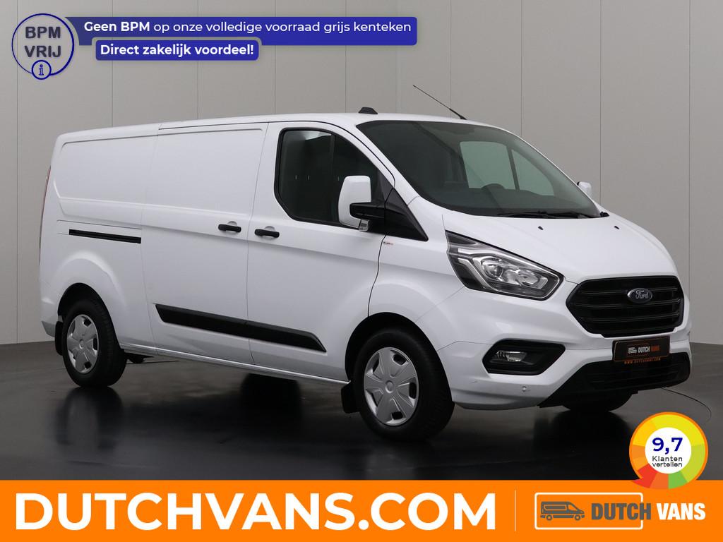 Ford Transit Custom 2.0TDCi 130PK Lang | Multimedia | 3-Zits, Auto's, Bestelauto's, Te koop, ABS, Airconditioning, Android Auto